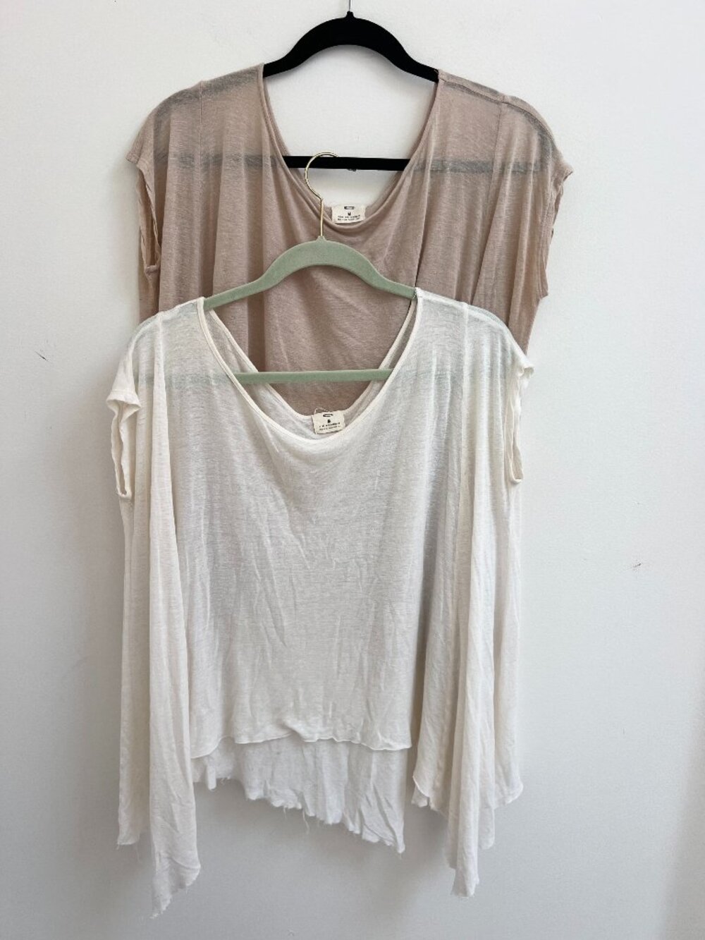 Pins And Needles Urban Outfitters Asymmetric High Low Slub Knit Poncho Tee M